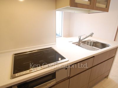 パークフラッツ新宿イーストサイドの写真 キッチン ※4階の同じ間取タイプを撮影。仕様が異なることがあります。