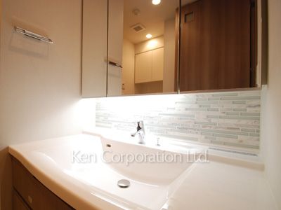 パークフラッツ新宿イーストサイドの写真 パウダールーム ※4階の同じ間取タイプを撮影。仕様が異なることがあります。