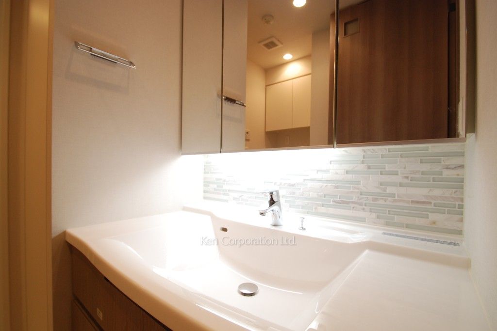 パークフラッツ新宿イーストサイドの写真 パウダールーム ※4階の同じ間取タイプを撮影。仕様が異なることがあります。