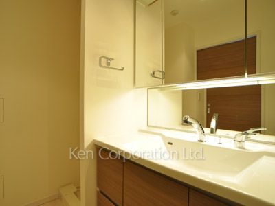 エル・セレーノ南麻布の写真 パウダールーム ※3階の同じ間取タイプを撮影。仕様が異なることがあります。