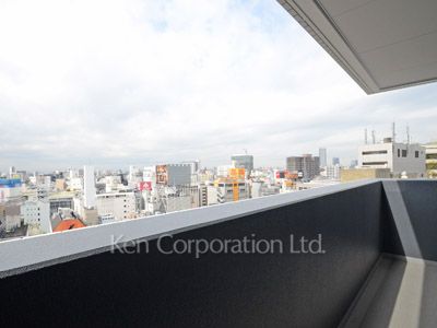 テラス渋谷美竹の写真 バルコニー