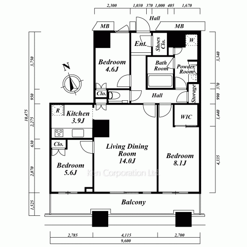芝浦アイランド グローヴタワーの写真 間取り