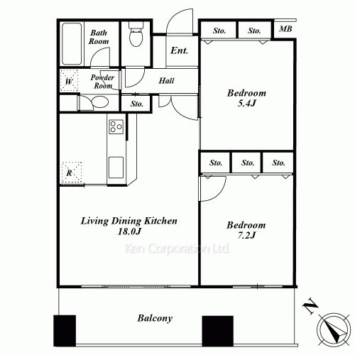 A-PLACE新橋の写真 間取り
