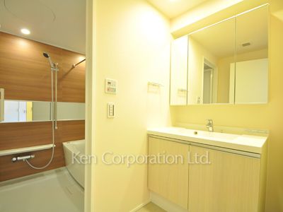 西麻布BLESSの写真 パウダールーム※7階の同じ間取りタイプを撮影。仕様が異なることがあります。