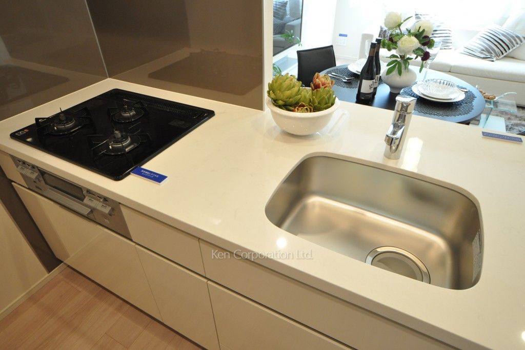 パークハビオ赤坂の写真 キッチン ※6階の同じ間取タイプを撮影。仕様が異なることがあります。