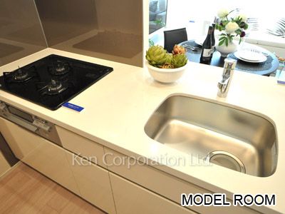 パークハビオ赤坂の写真 キッチン ※6階の同じ間取タイプを撮影。仕様が異なることがあります。