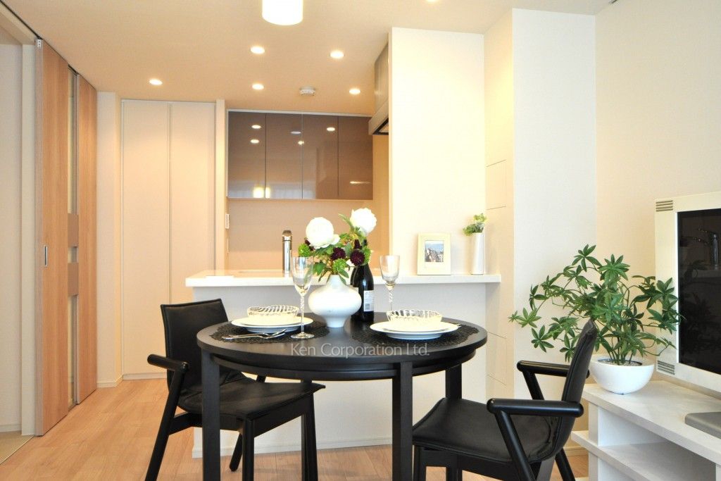 パークハビオ赤坂の写真 リビングダイニング ※6階の同じ間取タイプを撮影。仕様が異なることがあります。