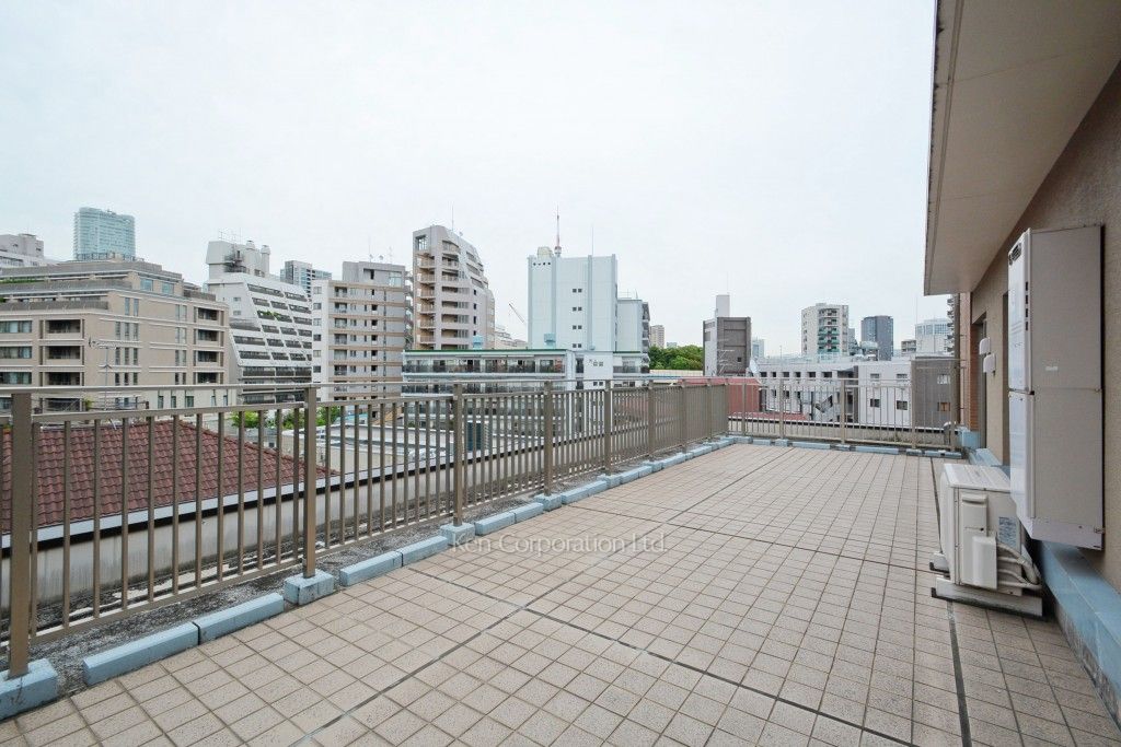パークハウス麻布鳥居坂の写真 ルーフバルコニー