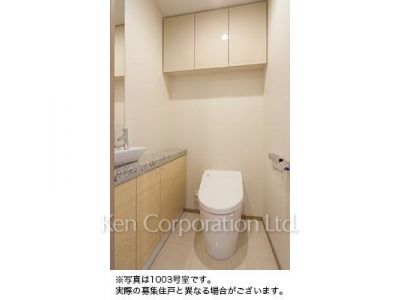 ザ・神宮前レジデンスの写真 トイレ ※写真・画像は実際と異なる場合がございます。部屋写真は同一タイプのものです。（ただし、画像中にタイプ名の記載がある場合はその記載内容を優先します。）