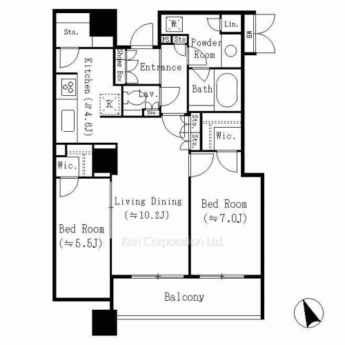 ザ・神宮前レジデンスの写真 間取り