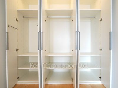 パークアクシス青山一丁目タワーの写真 クローゼット ※7階の同じ間取タイプを撮影。仕様が異なることがあります。