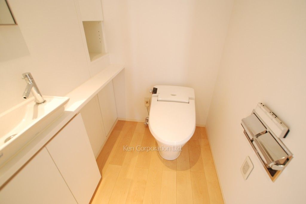 パークアクシス青山一丁目タワーの写真 トイレ ※7階の同じ間取タイプを撮影。仕様が異なることがあります。