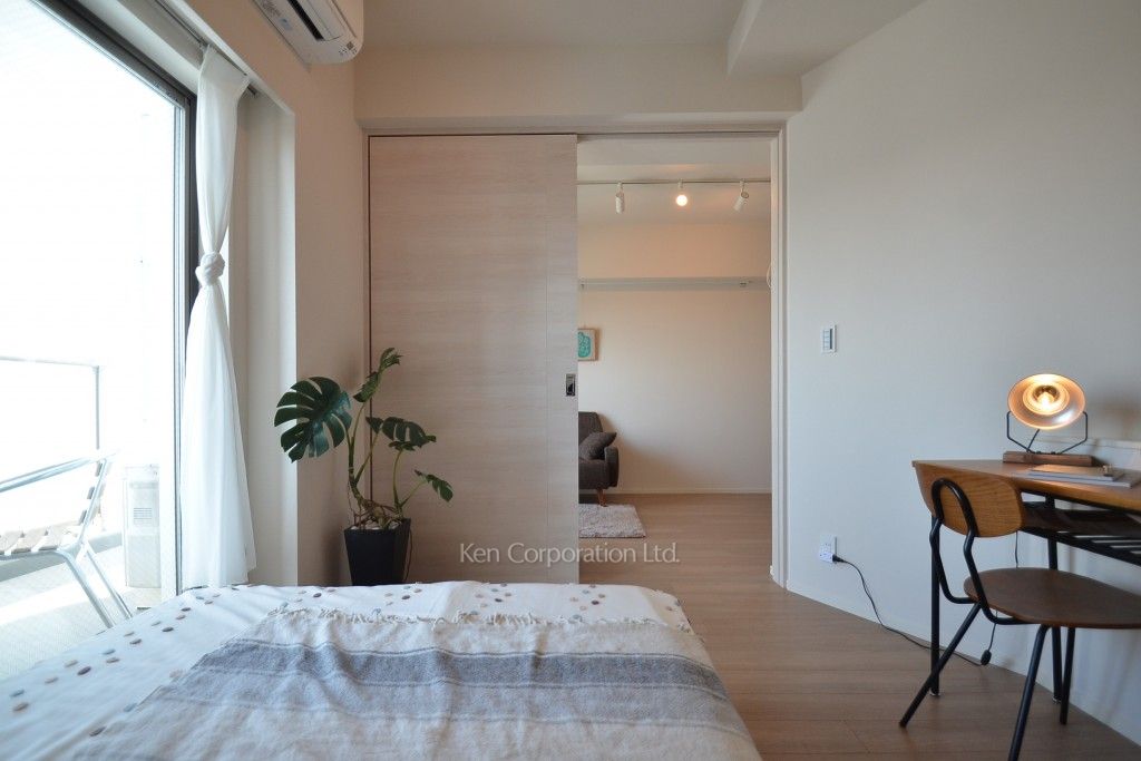 パークハビオ恵比寿の写真 ベッドルーム ※13階の同じ間取タイプを撮影。仕様が異なることがあります。