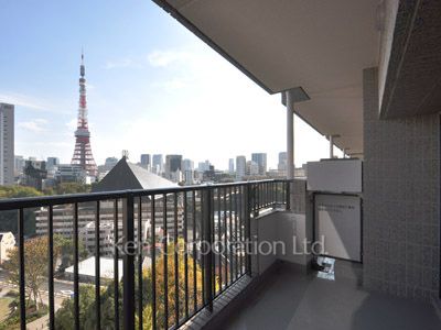 六本木ビュータワーの写真 バルコニー