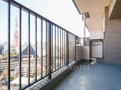 六本木ビュータワーの写真 バルコニー