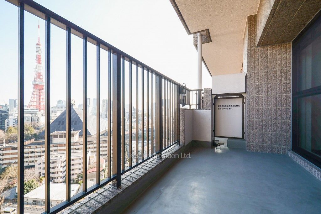 六本木ビュータワーの写真 バルコニー