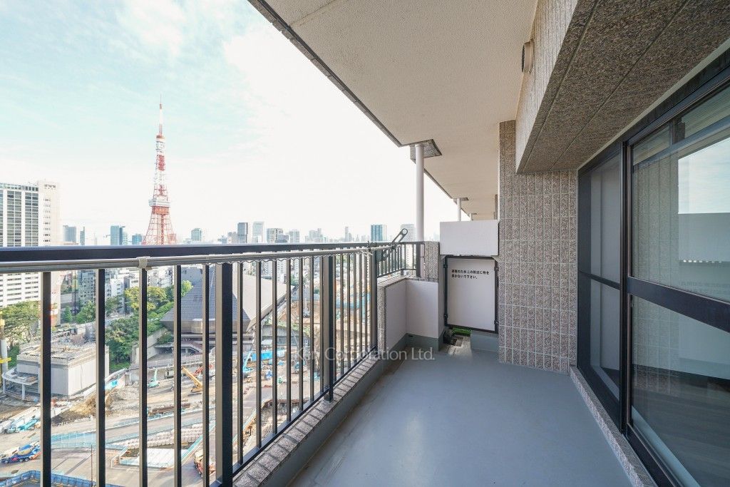 六本木ビュータワーの写真 バルコニー
