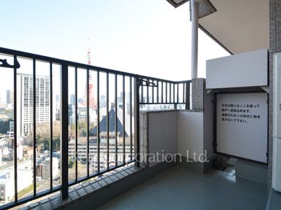六本木ビュータワーの写真 バルコニー