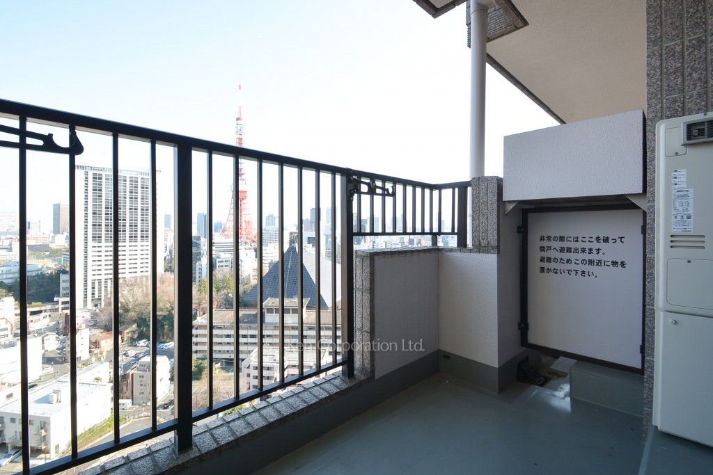 六本木ビュータワーの写真 バルコニー