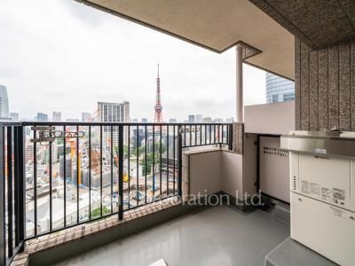 六本木ビュータワーの写真 バルコニー