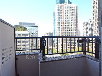 六本木ビュータワーの写真 バルコニー