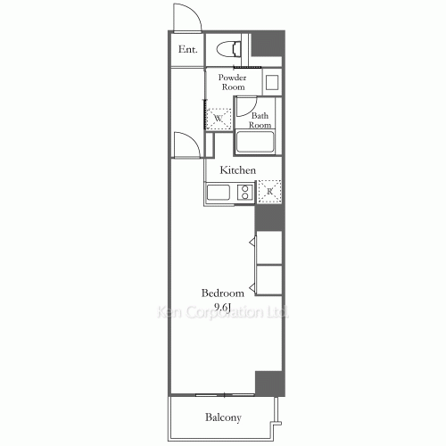 六本木ビュータワーの写真 間取り
