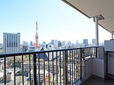 六本木ビュータワーの写真 バルコニー