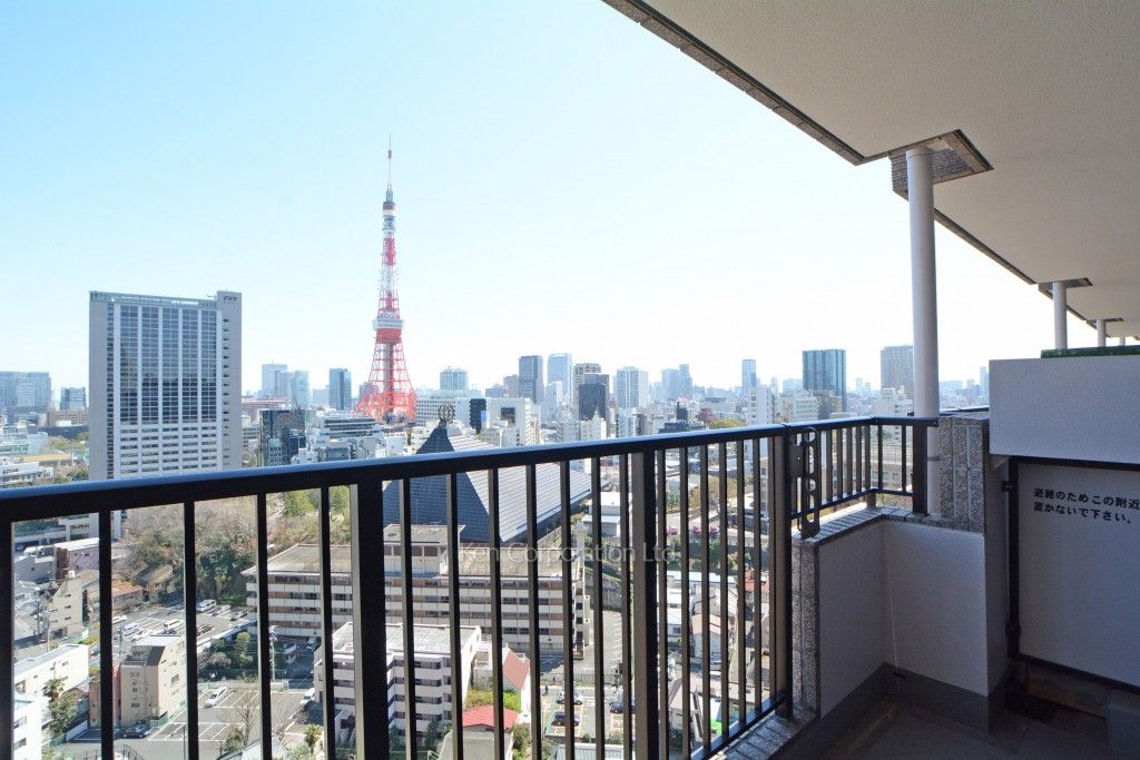 六本木ビュータワーの写真 バルコニー