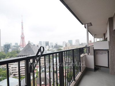 六本木ビュータワーの写真 バルコニー