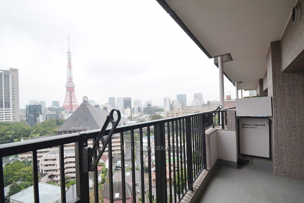 六本木ビュータワーの写真 バルコニー