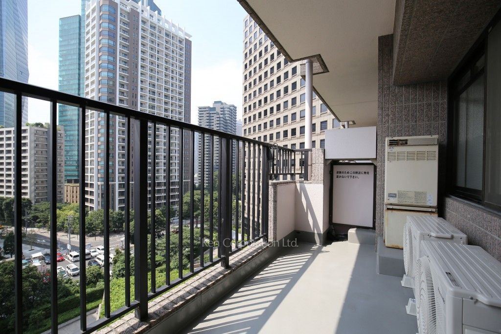 六本木ビュータワーの写真 バルコニー