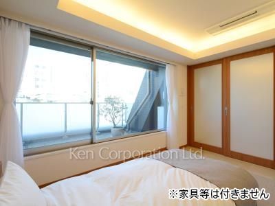 マスターベッドルーム　※家具等は付きません