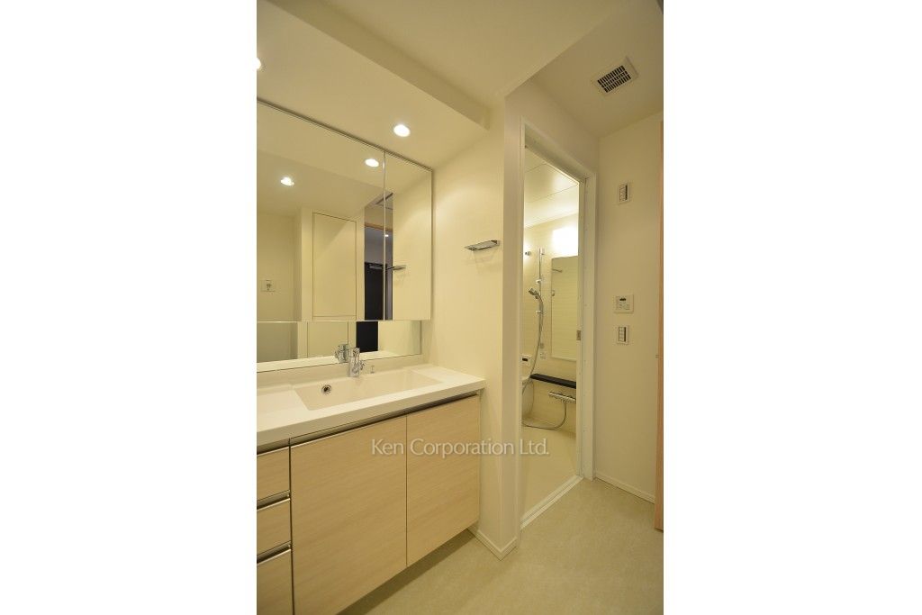 ザ・パークハウス渋谷美竹の写真 パウダールーム ※5階の同じ間取タイプを撮影。仕様が異なることがあります。