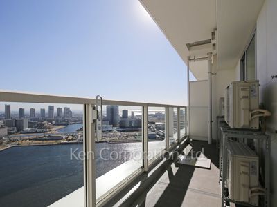 ザ・パークハウス晴海タワーズ クロノレジデンスの写真 バルコニー