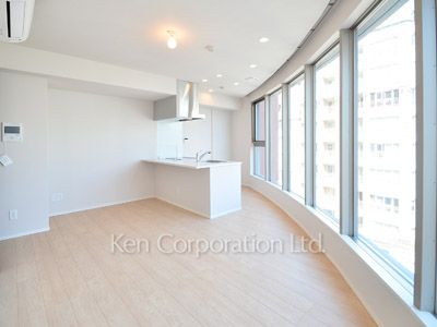 リビングダイニング ※6階の同じ間取タイプを撮影。仕様が異なることがあります。