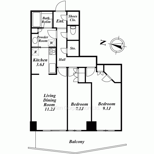 キャピタルマークタワーの写真 間取り