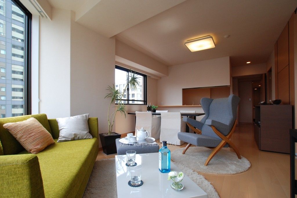 MFPR目黒タワーの写真 リビングダイニング ※5階の同じ間取タイプを撮影。仕様が異なることがあります。