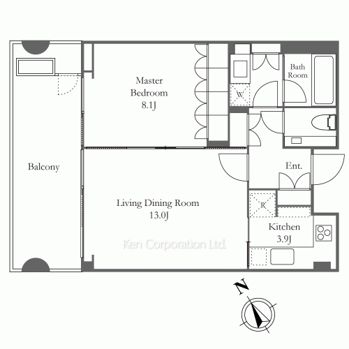 虎ノ門ヒルズレジデンスの写真 間取り