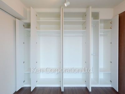 クローゼット ※21階の同じ間取タイプを撮影。仕様が異なることがあります。