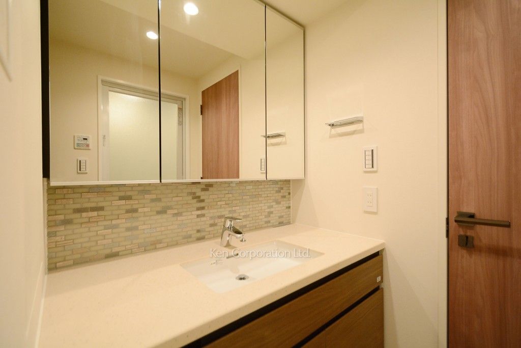 パークハビオ赤坂タワーの写真 パウダールーム ※21階の同じ間取タイプを撮影。仕様が異なることがあります。