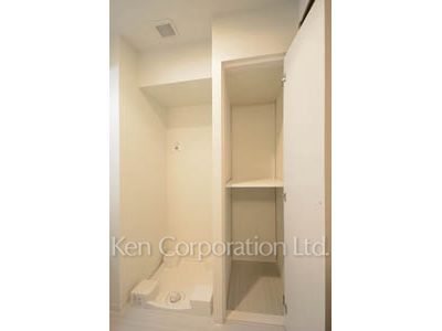 パークフラッツ芝浦の写真 洗濯機置き場 ※3階の同じ間取タイプを撮影。仕様が異なることがあります。