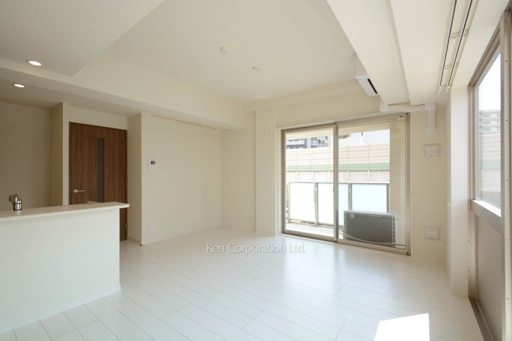 パークフラッツ芝浦の写真 居室（LDなど） ※3階の同じ間取タイプを撮影。仕様が異なることがあります。