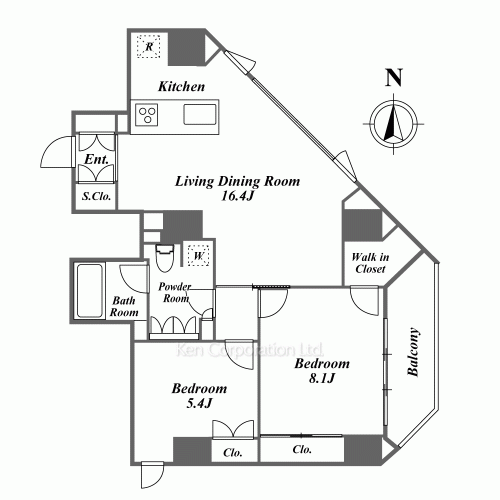 La Versoixの写真 間取り