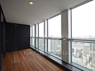バルコニー ※39階の同じ間取タイプを撮影。仕様が異なることがあります。