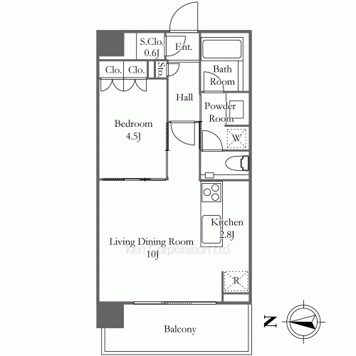 グランドメゾン白金の杜ザ・タワーの写真 間取り