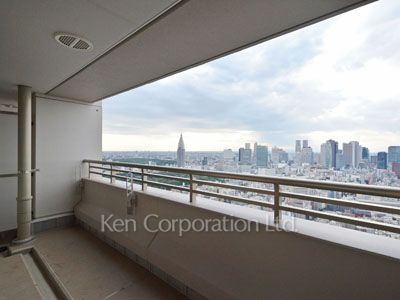 富久クロスコンフォートタワーの写真 バルコニー