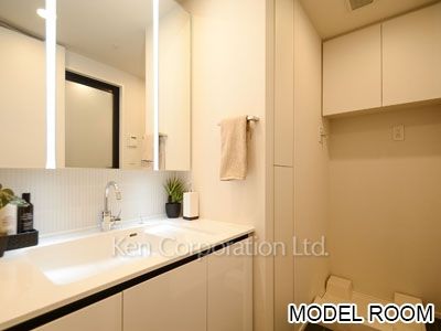 KDXレジデンス恵比寿の写真 パウダールーム ※2階の同じ間取タイプを撮影。仕様が異なることがあります。