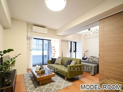 KDXレジデンス恵比寿の写真 リビングダイニング ※2階の同じ間取タイプを撮影。仕様が異なることがあります。