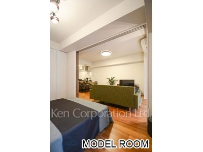 KDXレジデンス恵比寿の写真 ベッドルーム ※2階の同じ間取タイプを撮影。仕様が異なることがあります。