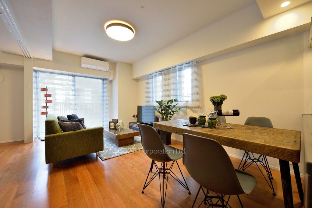 KDXレジデンス恵比寿の写真 居室（LDなど） ※5階の同じ間取タイプを撮影。仕様が異なることがあります。